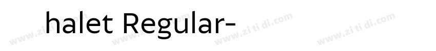 Φ禀halet Regular字体转换